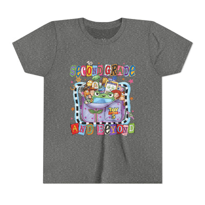 To Second Grade and Beyond Kids Bella Canvas T-Shirt