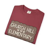 Church Hill Elementary Fall Comfort Colors T-Shirt - Thanksgiving