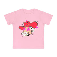 Bella Canvas Infant Tee, Preppy Mascot, Colonel Reb baby girl T-shirt, Ole Miss Rebels, College Football, SEC