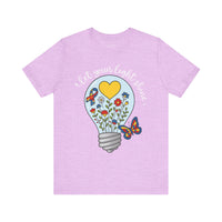 'Let Your Light Shine' Autism Awareness Bella Canvas Unisex Short-sleeve T-shirt