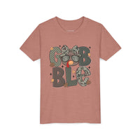 'Gobbler' Girly Thanksgiving Youth Bella Canvas T-shirt