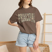 'Principal' Camo Graphic Comfort Colors T-Shirt