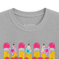 Kindergarten Kids Tee — Colorful Pencil Back‑to‑School Shirt