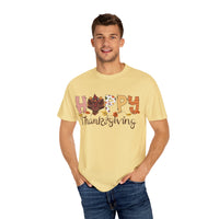Comfort Colors Unisex Happy Thanksgiving T-Shirt