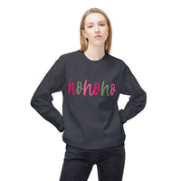 Cheerful 'Ho Ho Ho' Sweatshirt for Everyday Joy, Cozy Gift for Friends, Relaxed Style for Celebrations, Cute Casual Wear, Gildan Softstyle