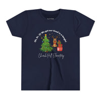 'We Got Our Tinsel in a Tangle' Church Hill Elementary Bella Canvas Youth T-shirt