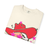 Colonel Reb with Pink Stars Comfort Colors t-shirt
