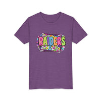 'Raiders' Graffiti Youth Bella Canvas T-shirt