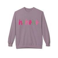 'Ho Ho Ho' Gildan Soft-style Crewneck Sweatshirt for Christmas