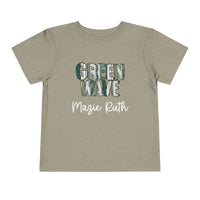 'Green Wave - Mazie Ruth' Toddler Bella Canvas T-shirt