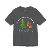 Churchill Elementary Tinsel in Tangle Christmas Shirt, Bella Canvas Unisex Tee - Holiday Xmas Gift Apparel, Festive School Spirit Outfit,