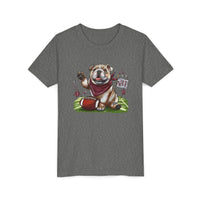 Bella Canvas Youth Vintage Bulldog Pride Football t-shirt, MSU Bulldogs, Starkville MS, Athletics, College Football, Bulldog Pride