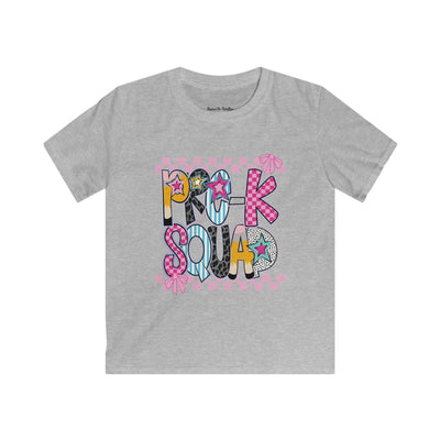 Preppy 'Pre-K Squad' Gildan Youth T-shirt - Back to School
