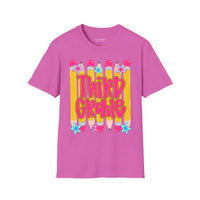 Third Grade Pencil Graphic T-shirt — Cute Back-to-School Tee for Teachers