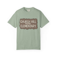 Church Hill Elementary Fall Comfort Colors T-Shirt - Thanksgiving