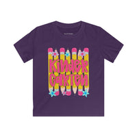 Kindergarten Kids Tee — Colorful Pencil Back‑to‑School Shirt