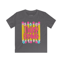 Third Grade Kids Tee — Bright Pencil Back-to-School Shirt