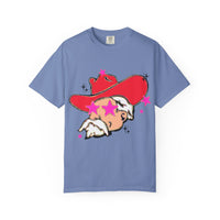 Colonel Reb with Pink Stars Comfort Colors t-shirt