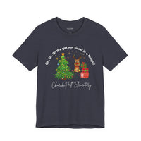 Churchill Elementary Tinsel in Tangle Christmas Shirt, Bella Canvas Unisex Tee - Holiday Xmas Gift Apparel, Festive School Spirit Outfit,