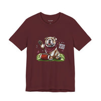 Cute Bella Canvas Vintage Bulldog Pride Football T-shirt, Unisex Short Sleeve Shirt, Athletics, Sports Fan Shirt, Starkville MS