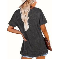 Women Retro Desert Highway T-Shirt Funny Nature Graphic Tee Casual Short Sleeve Tee Tops