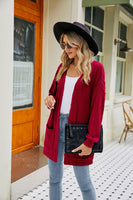 Women's Solid Color Cardigan Sweater