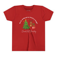 'We Got Our Tinsel in a Tangle' Church Hill Elementary Bella Canvas Youth T-shirt