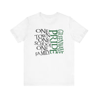Greenwave Pride Unisex Tee, Family T-Shirt, School Spirit Shirt, Community Pride Apparel, Pride Day Gift