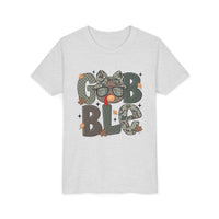 'Gobbler' Girly Thanksgiving Youth Bella Canvas T-shirt