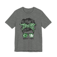 Band Mom Messy Bun Bella Canvas Women's T-shirt