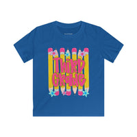 Third Grade Kids Tee — Bright Pencil Back-to-School Shirt
