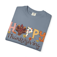 Comfort Colors Unisex Happy Thanksgiving T-Shirt