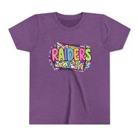 'Raiders' Graffiti Youth Bella Canvas T-shirt