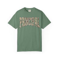 'Principal' Camo Graphic Comfort Colors T-Shirt
