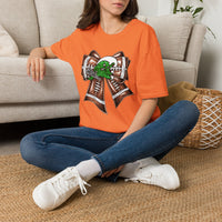 'Green Wave' Glitter Bow Gildan Soft-style T-shirt