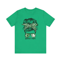 Band Mom Messy Bun Bella Canvas t-shirt