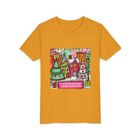 Festive Youth Tee - Christmas Shirt, Holiday Gift, Kids T-Shirt, Colorful Winter Apparel, Cute Seasonal Wear