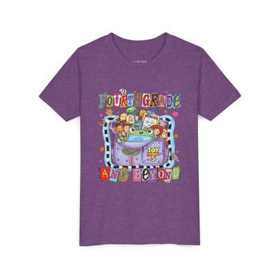 'To Fourth Grade and Beyond' Youth Bella Canvas T-shirt