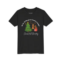 'We Got Our Tinsel in a Tangle' Church Hill Elementary Bella Canvas Youth T-shirt