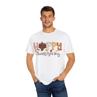 Comfort Colors Unisex Happy Thanksgiving T-Shirt