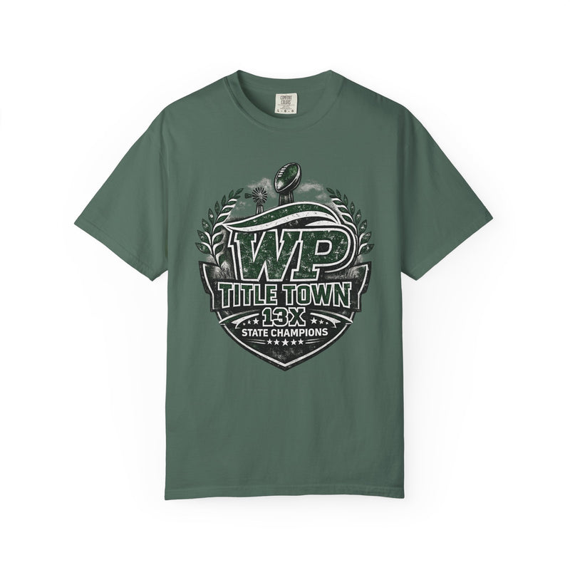 WP Title Town Football State Champions Comfort Colors T-Shirt
