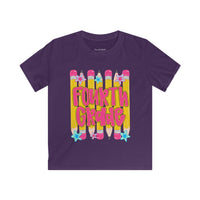Fourth Grade Kids T‑Shirt — Colorful Pencil Back to School Tee