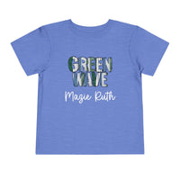 'Green Wave - Mazie Ruth' Toddler Bella Canvas T-shirt