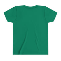 Colorful Leopard 'Green Wave' Youth Bella Canvas T-shirt