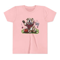 Bella Canvas Youth Vintage Bulldog Pride Football t-shirt, MSU Bulldogs, Starkville MS, Athletics, College Football, Bulldog Pride