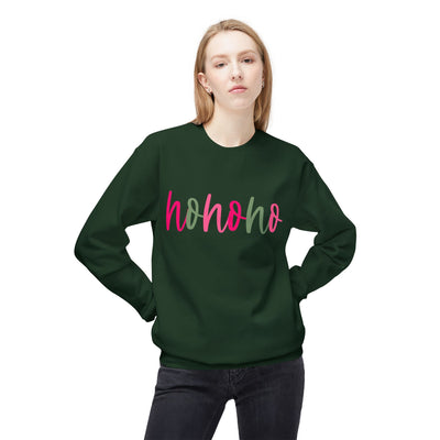 'Ho Ho Ho' Gildan Soft-style Crewneck Sweatshirt for Christmas