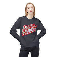 'Oak Hill Raiders' Crewneck Sweatshirt — Vintage Retro School Spirit Pullover