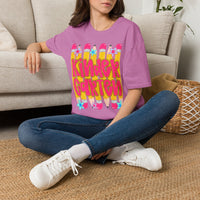 Kindergarten Graphic T-Shirt — Colorful Pencil Back-to-School Tee