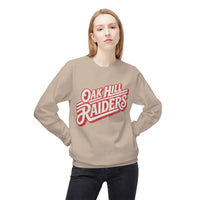 'Oak Hill Raiders' Crewneck Sweatshirt — Vintage Retro School Spirit Pullover