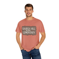 Church Hill Elementary Fall Comfort Colors T-Shirt - Thanksgiving